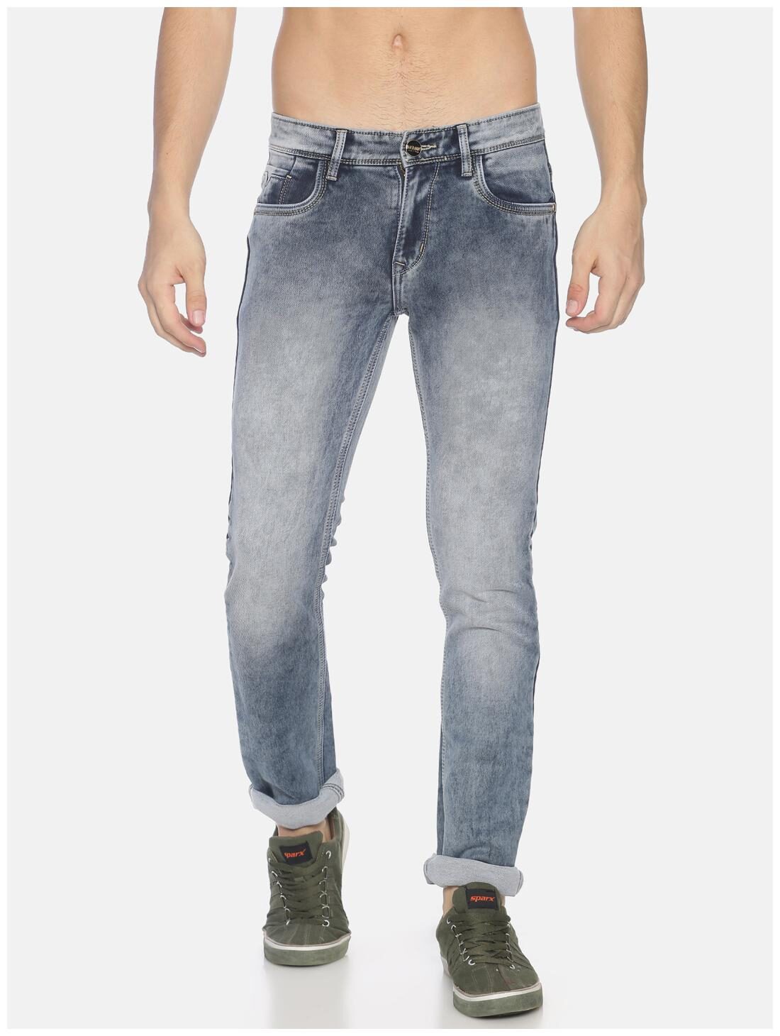 

OWEN HART Men Blue Slim Fit Jeans