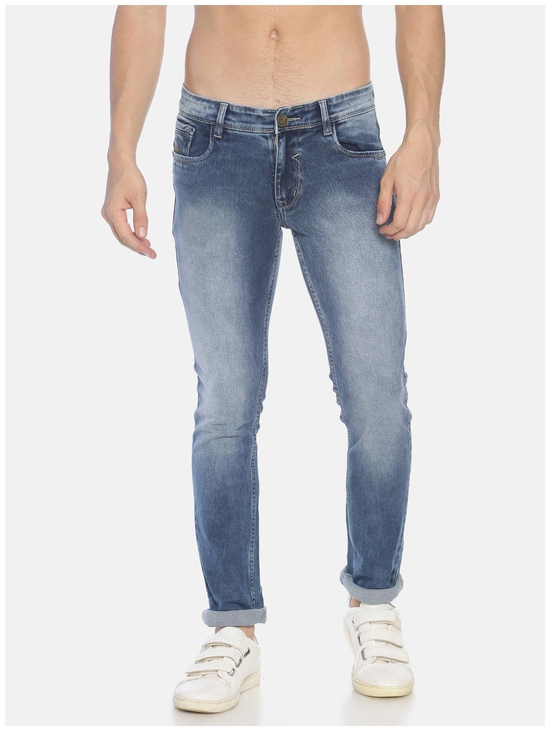 

OWEN HART Men Blue Skinny Fit Jeans