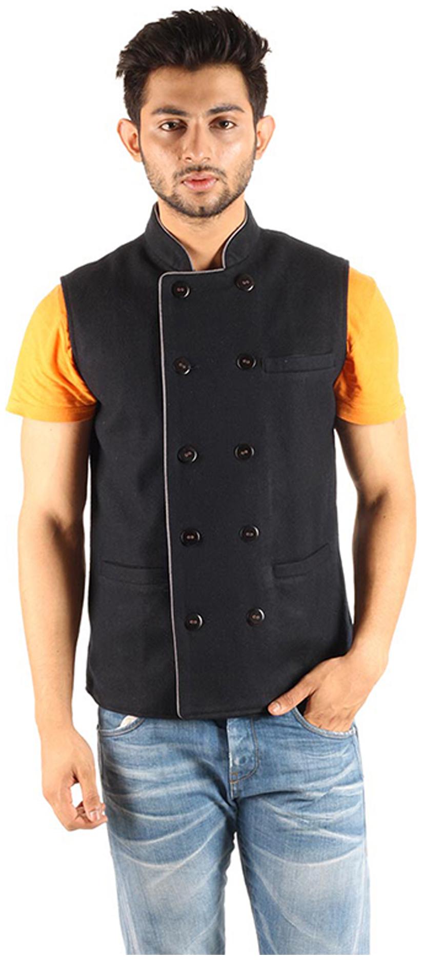 

Owncraft Men Blue Solid Bomber jacket