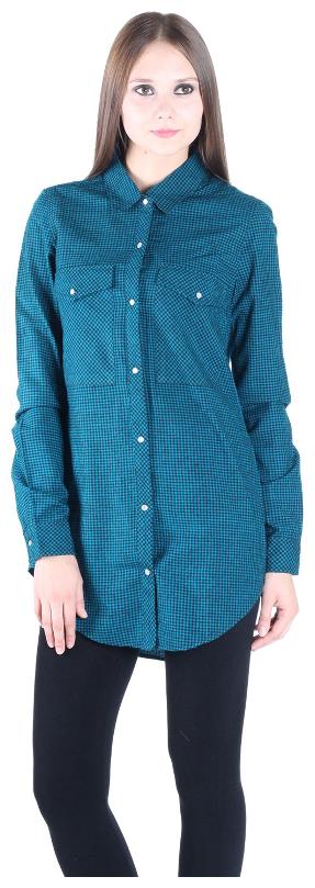 

Owncraft Women Green Checked Regular Fit Shirt