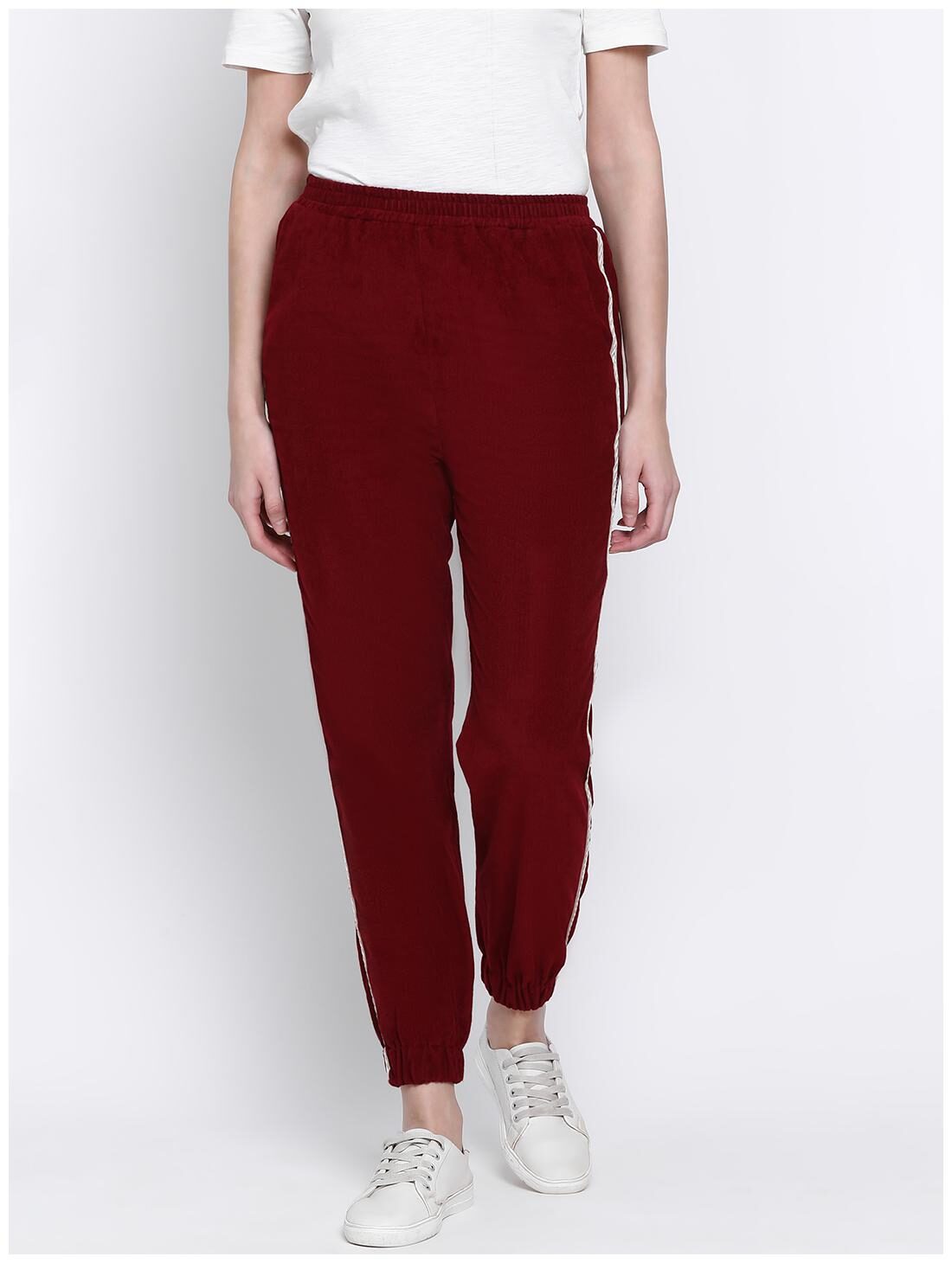 

Oxolloxo Women Maroon Regular fit Jogger
