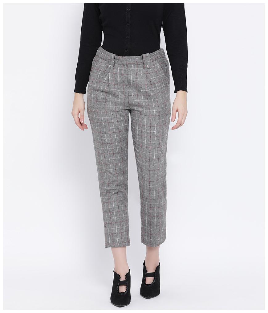 

Oxolloxo Women Grey Regular fit Regular pants
