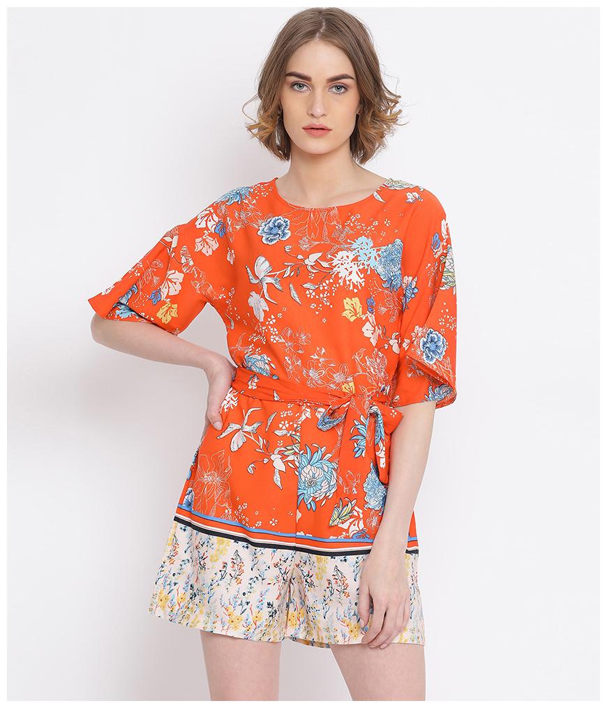

Oxolloxo Floral Jumpsuit - Multi