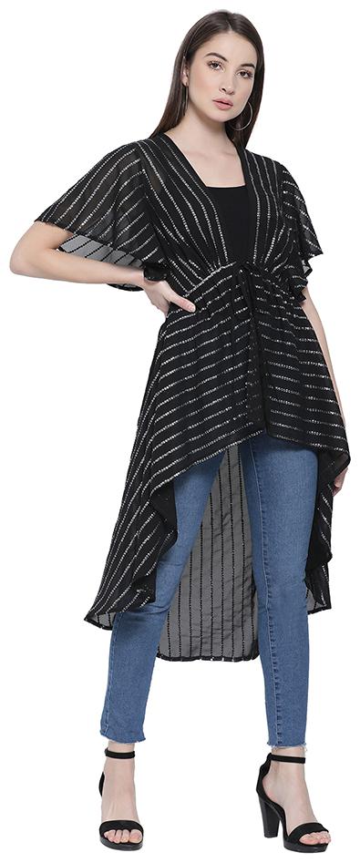 

Oxolloxo Women Shrug - Black