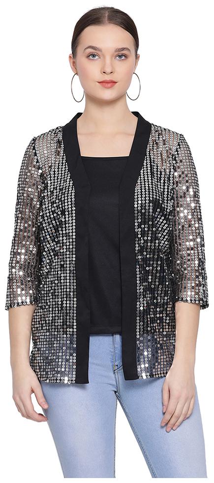 

Oxolloxo Women Shrug - Black