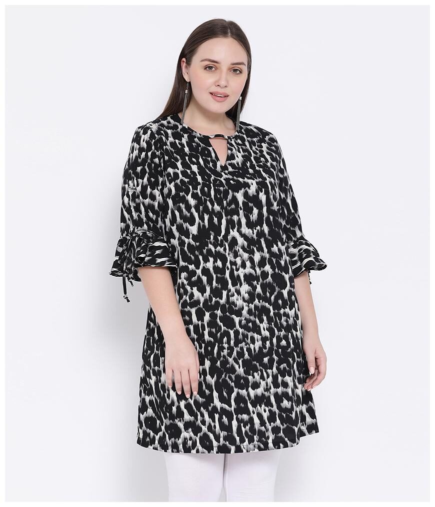 

Oxolloxo Women Printed A-line top - Multi