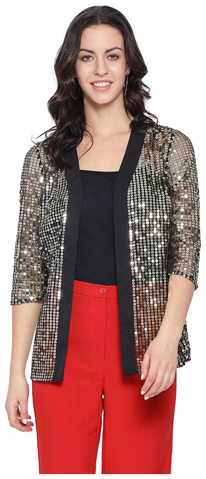 

Oxolloxo Women Shrug - Black