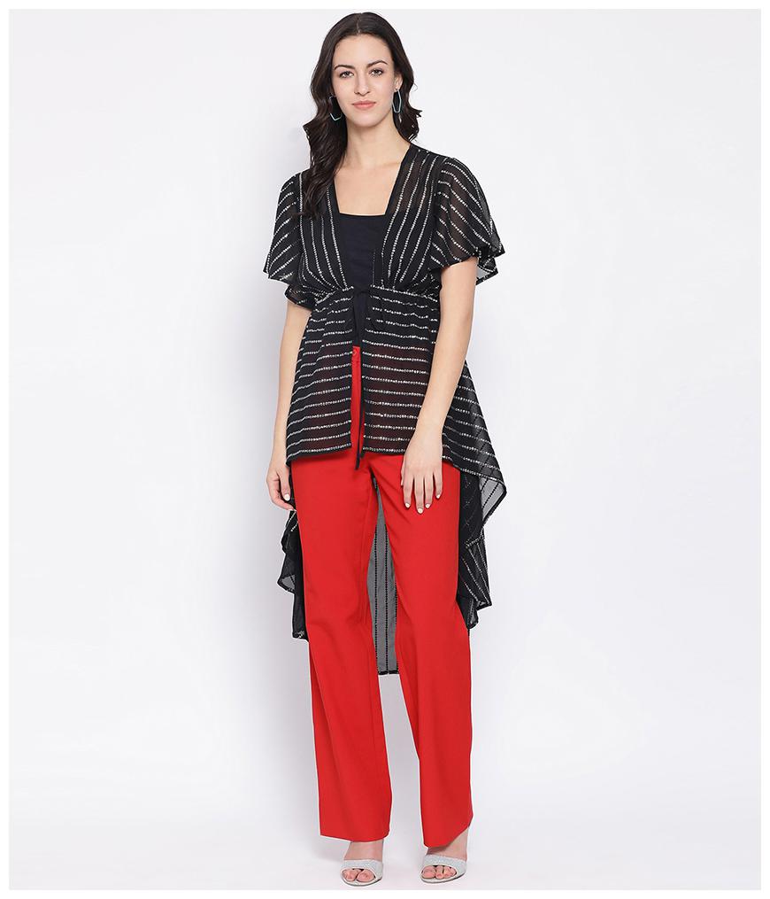 

Oxolloxo Women Shrug - Black