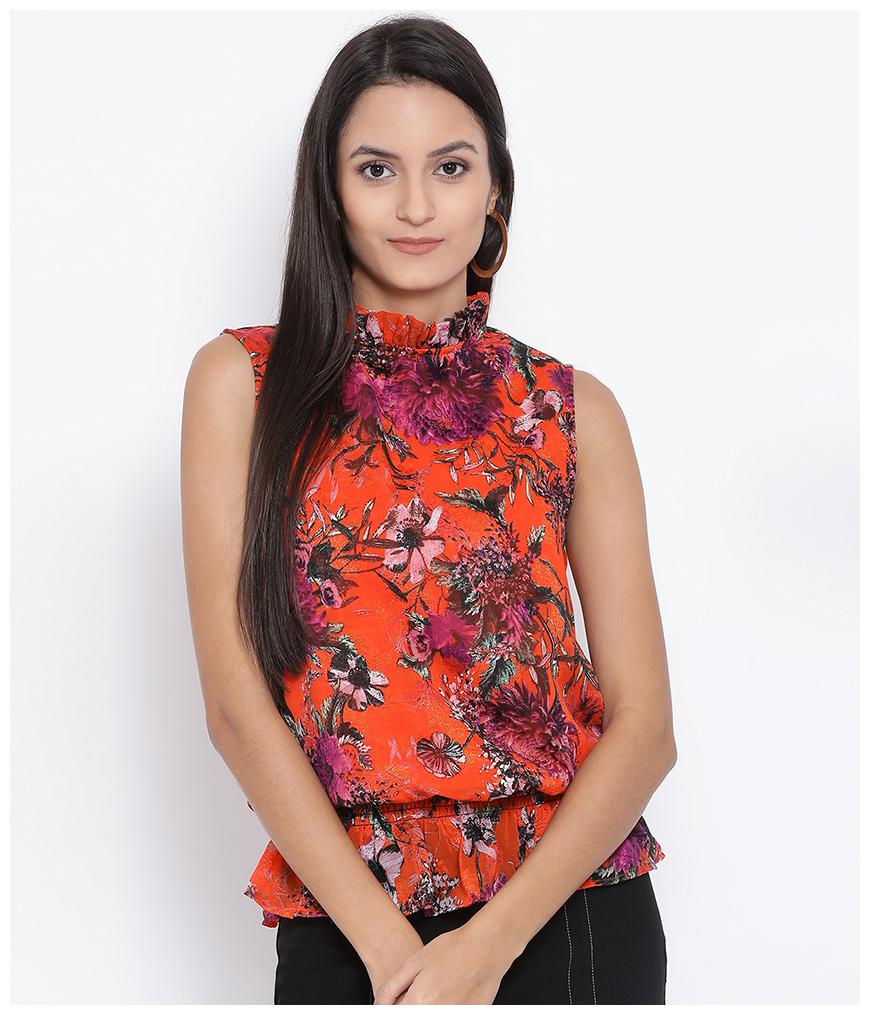 

Oxolloxo Women Floral A-line top - Multi