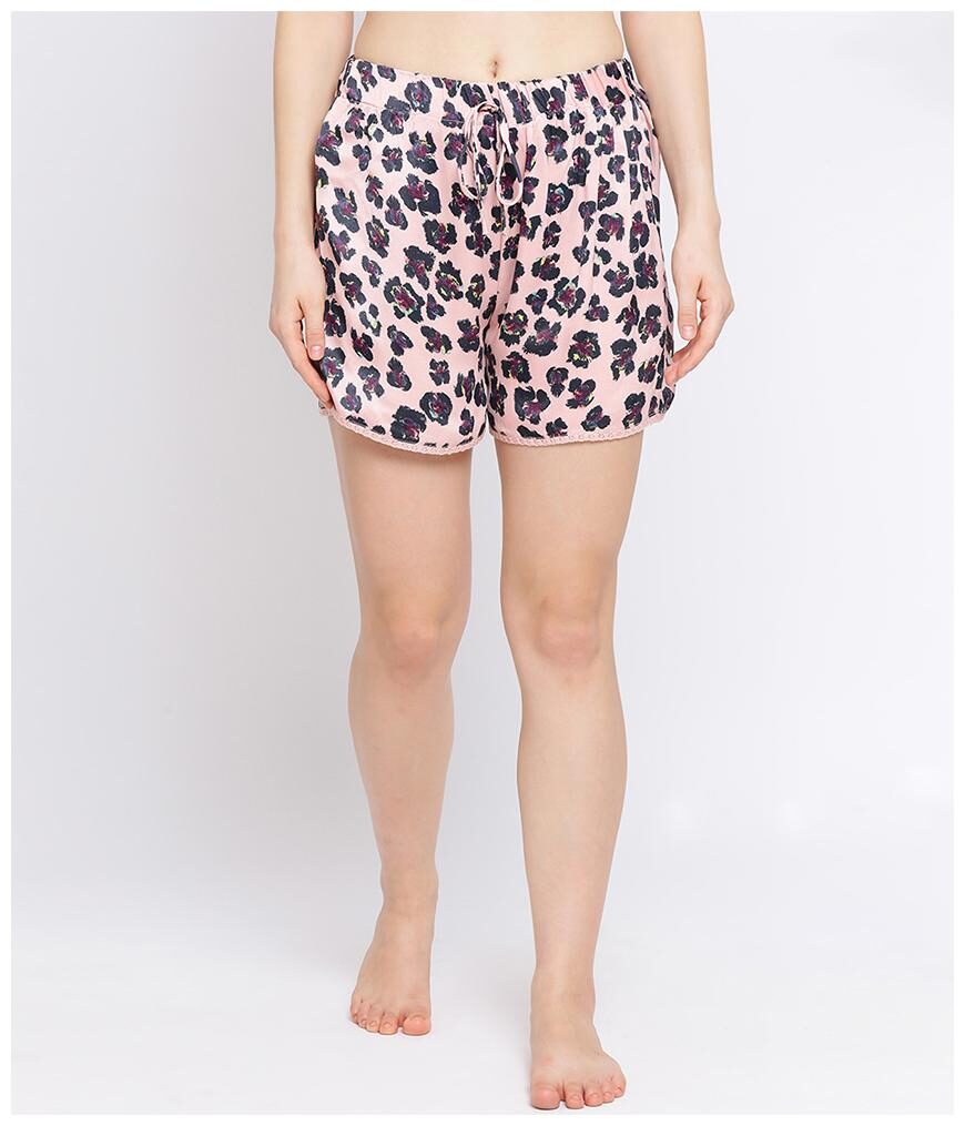 

Oxolloxo Women Floral Regular shorts - Pink