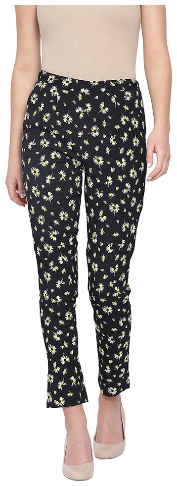 

Oxolloxo Women Black Regular fit Regular pants
