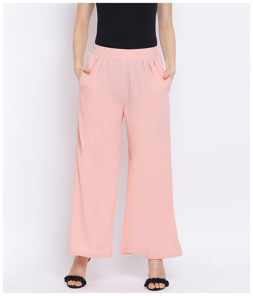 

Oxolloxo Polyester Solid Pink Regular For Women