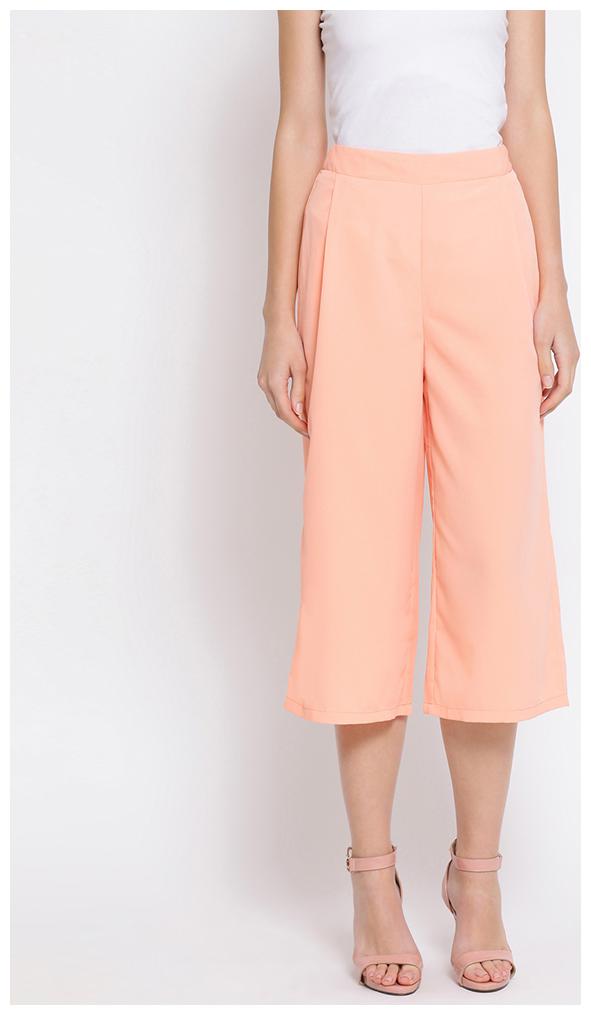 

OXOLLOXO Women Pink Regular fit Cullotes