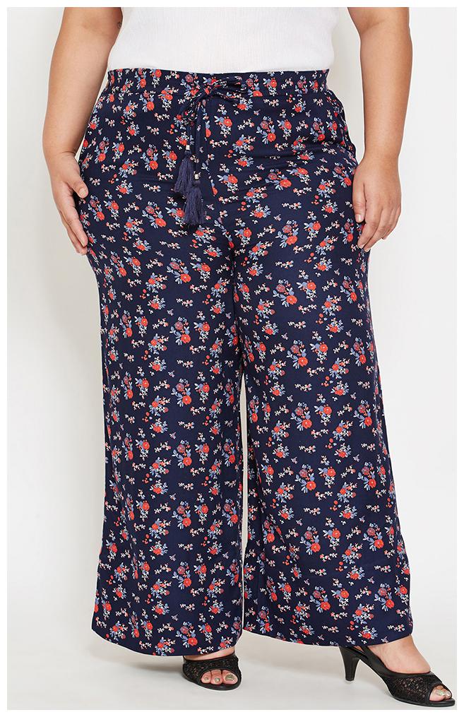 

OXOLLOXO Women Navy Regular fit Regular trousers