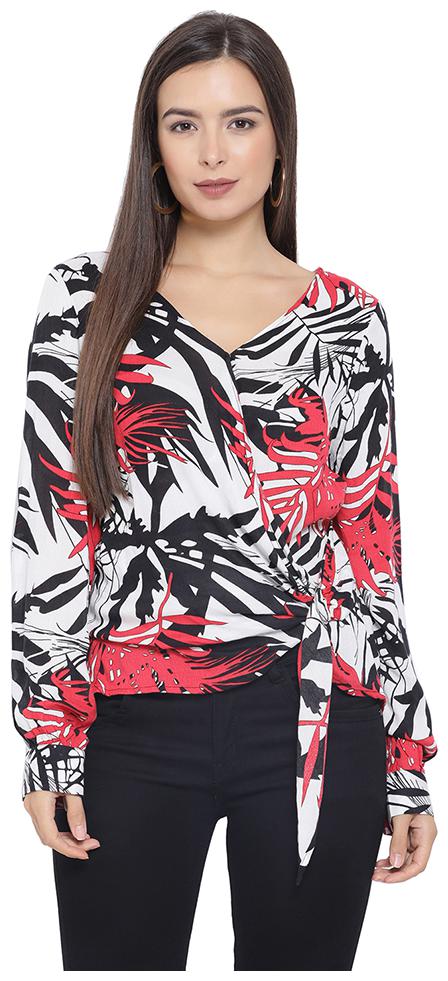 

Oxolloxo Women Printed A-line top - Multi
