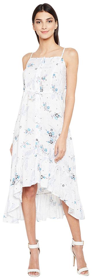 

OXOLLOXO White Printed A-line dress