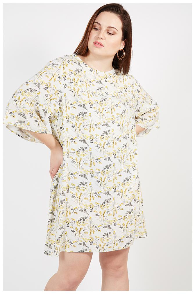 

OXOLLOXO Multi Printed A-line dress