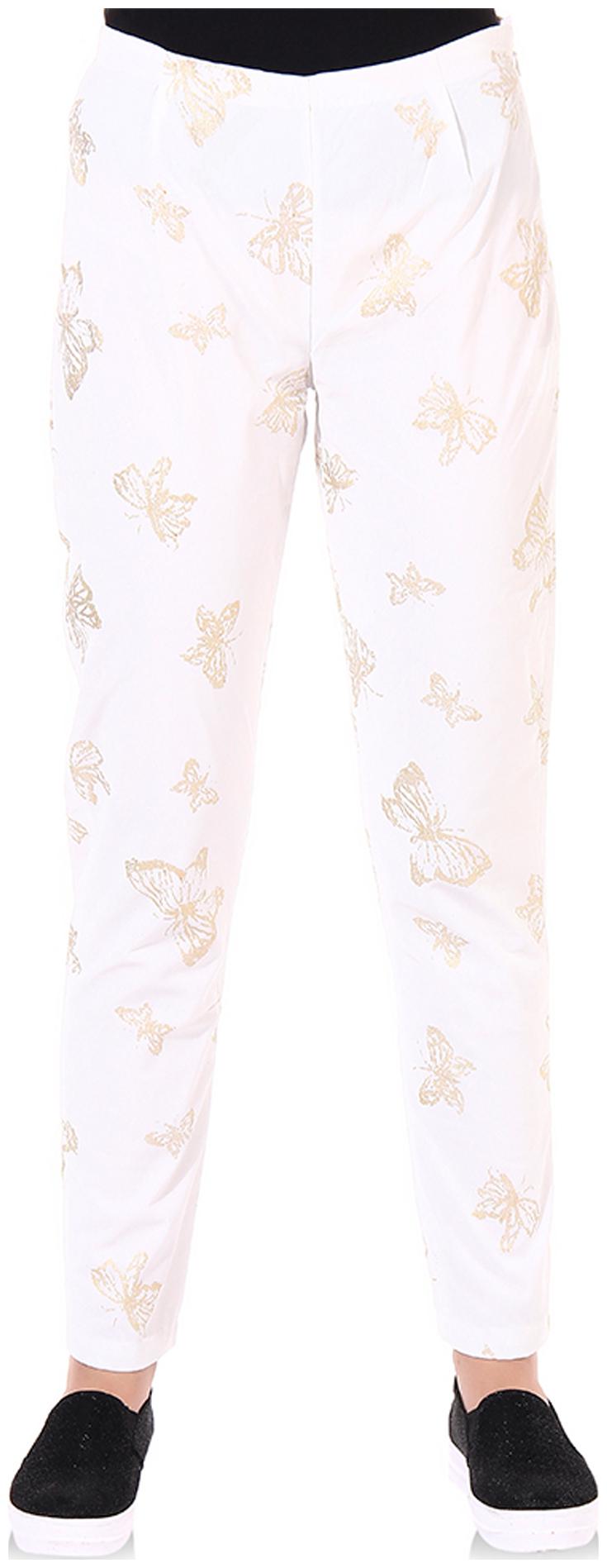 

Oxolloxo Women White Regular fit Regular pants