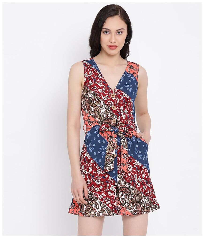 

Oxolloxo Floral Romper - Multi