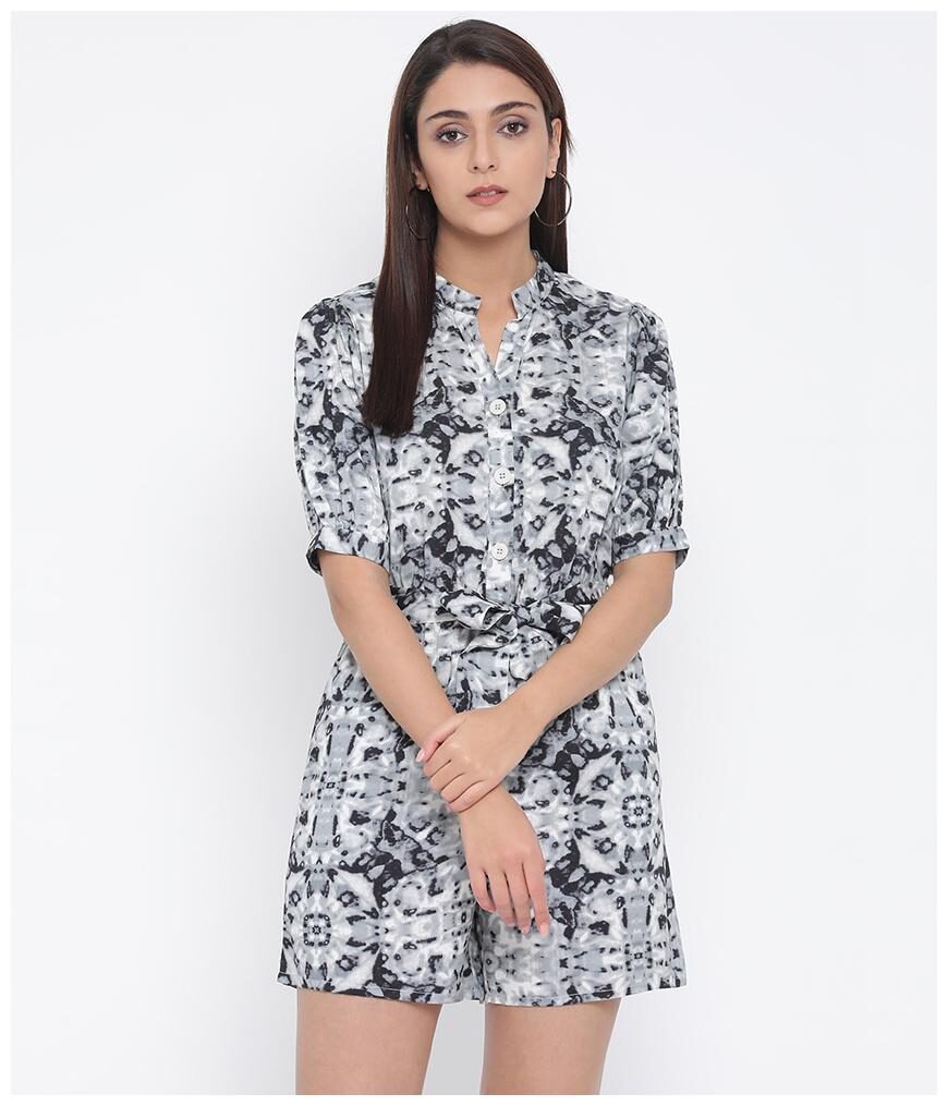 

Oxolloxo Dyed Romper - Black