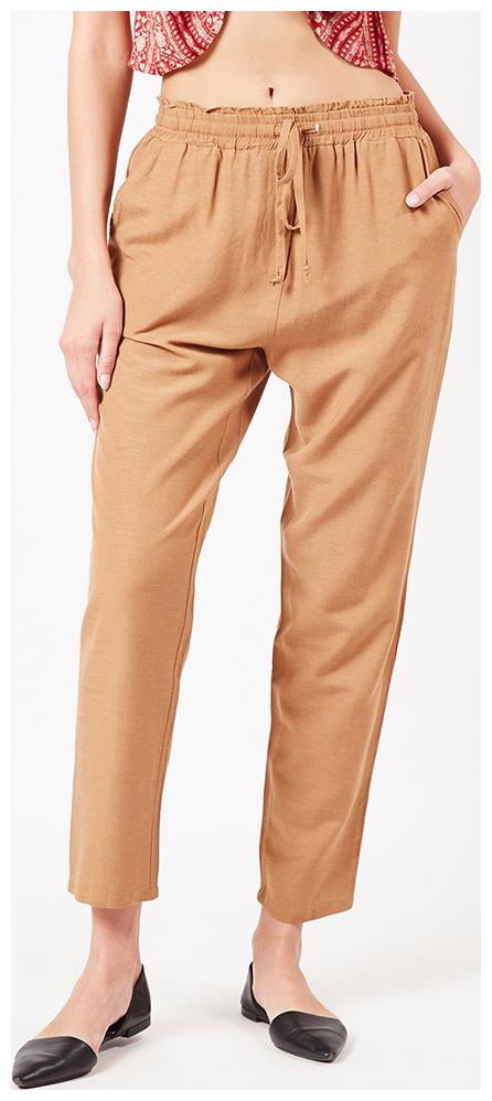 

OXOLLOXO Women Brown Regular fit Regular trousers