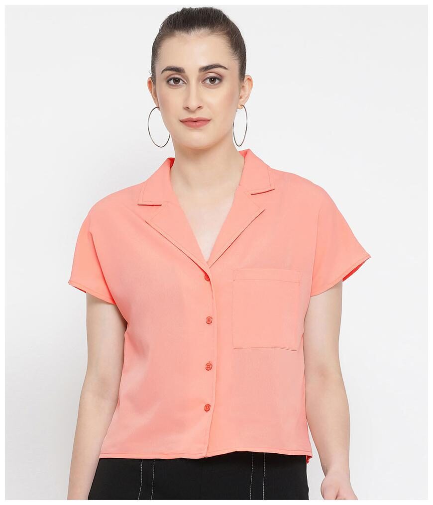 

Oxolloxo Women Polyester Peach