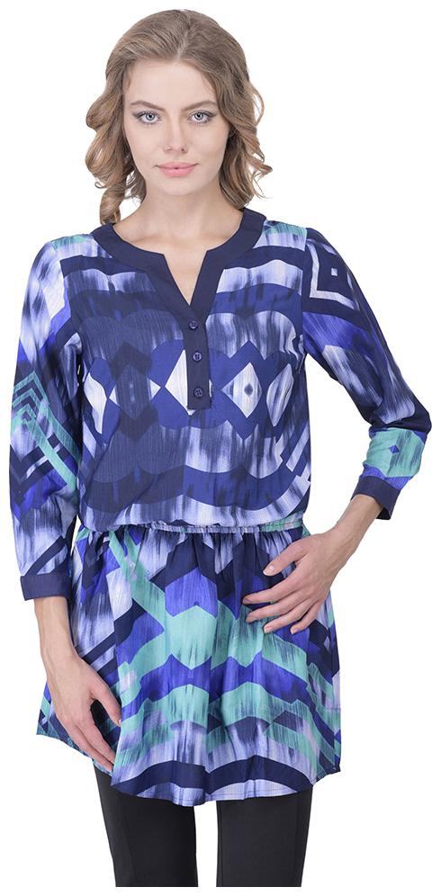 

OXOLLOXO Women Printed A-line top - Multi