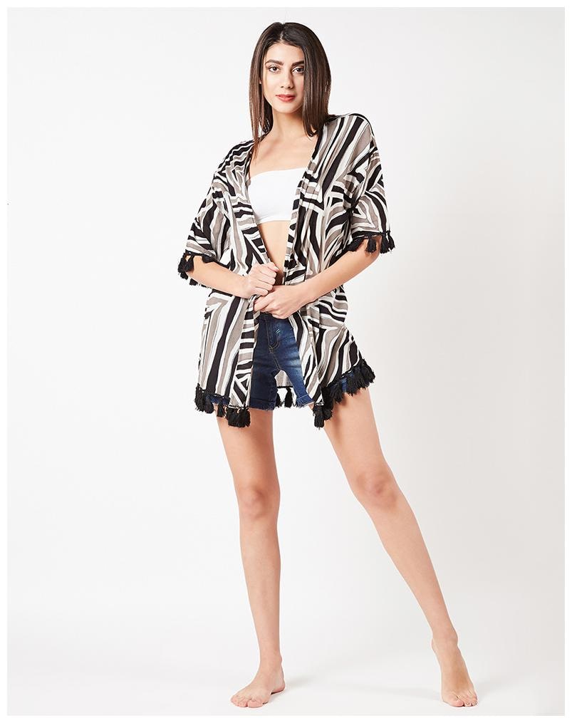 

OXOLLOXO Women Shrug - Multi