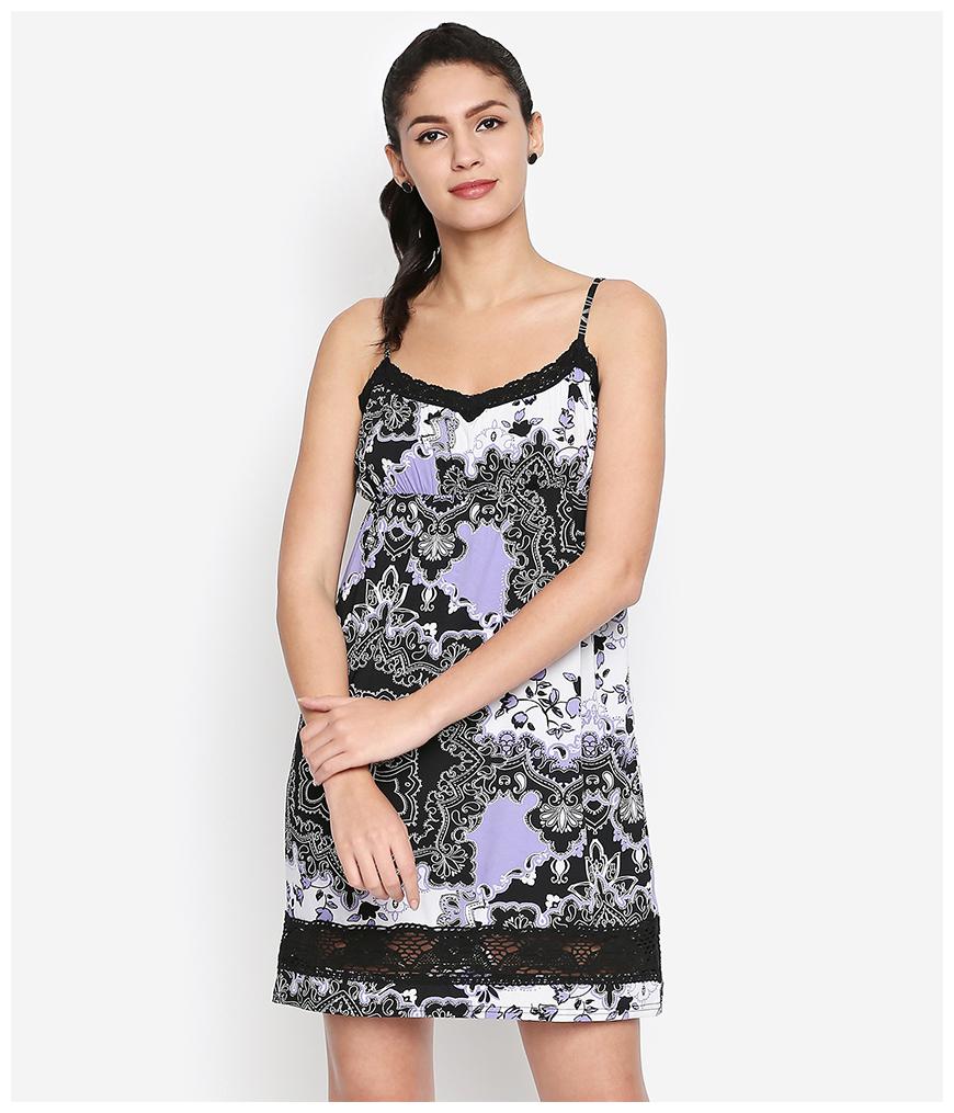 

Oxolloxo Women Polyester Abstract Multi A Line Dress