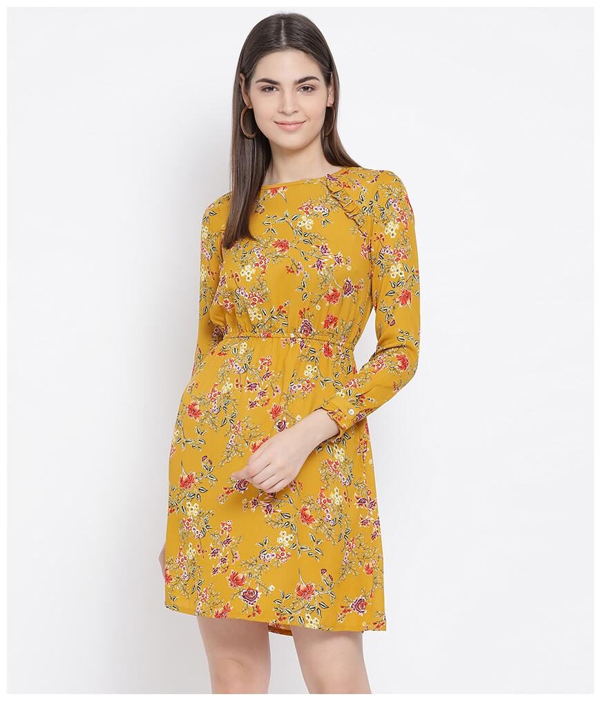 

Oxolloxo Multi Floral A-line dress