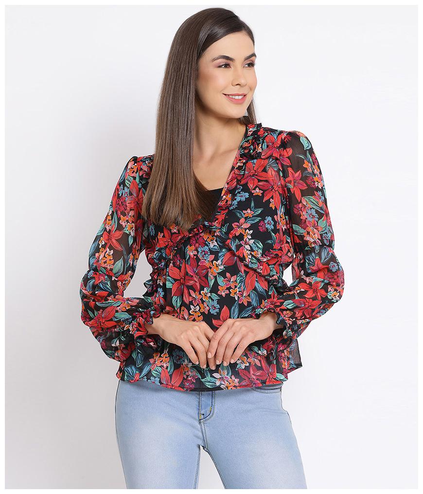 

Oxolloxo Women Floral Regular top - Multi