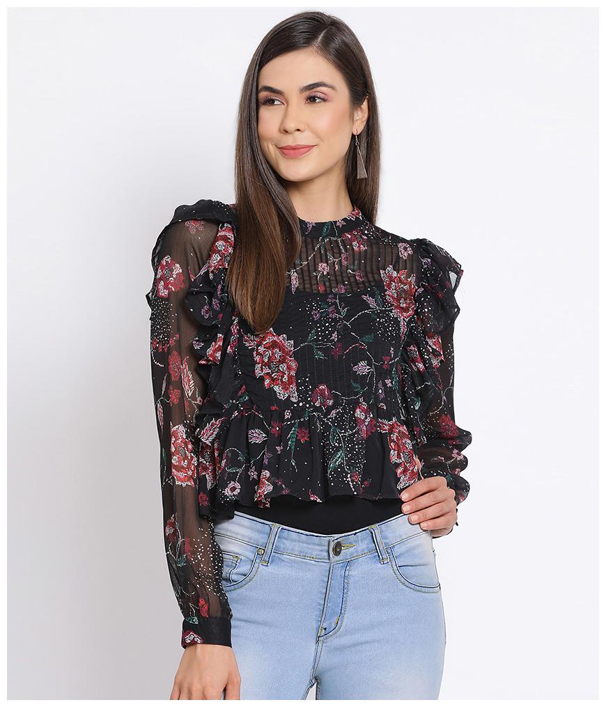 

Oxolloxo Women Floral Regular top - Multi