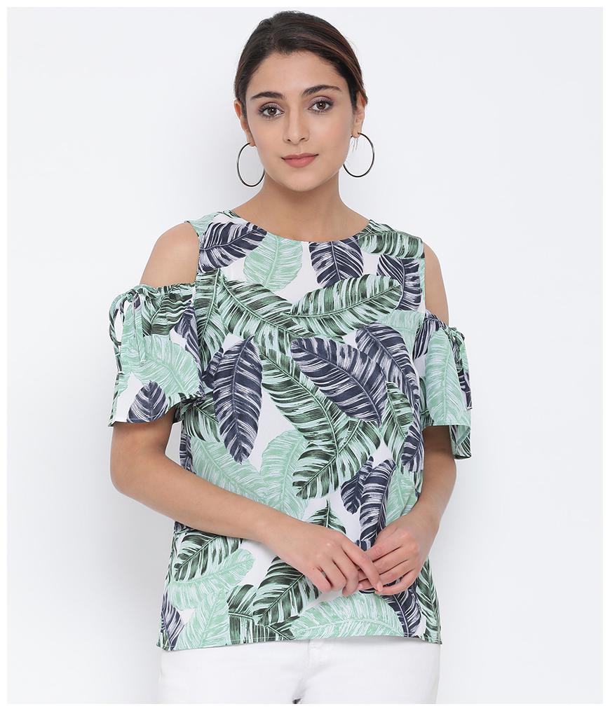 

Oxolloxo Women Printed Regular top - Multi