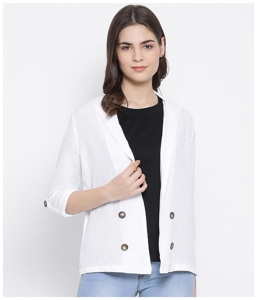 

Oxolloxo Women Summer jacket - White