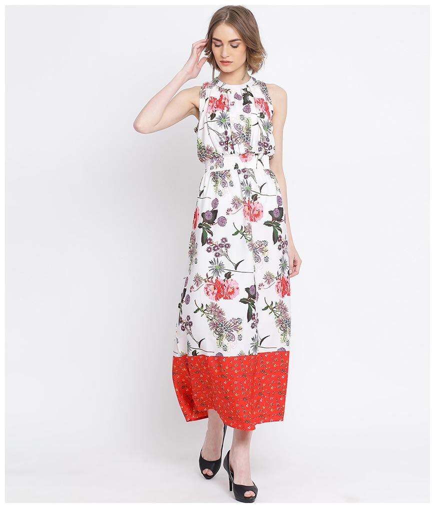 

Oxolloxo Multi Floral Maxi dress