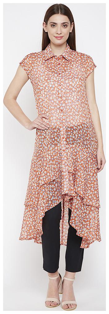 

OXOLLOXO Women Shrug - Orange