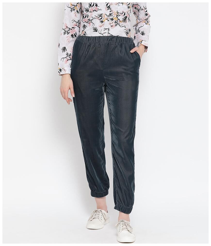 

Oxolloxo Women Grey Regular fit Regular pants