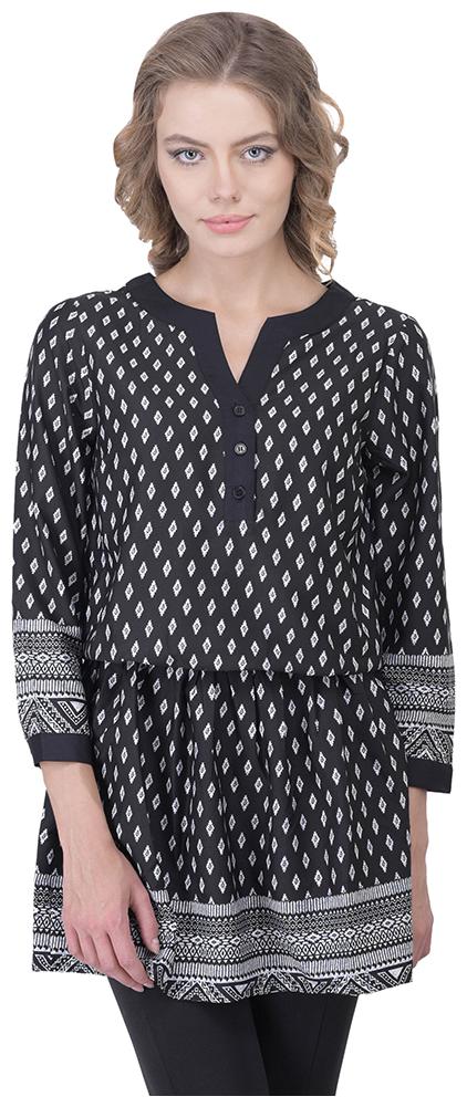 

OXOLLOXO Women Printed A-line top - Multi