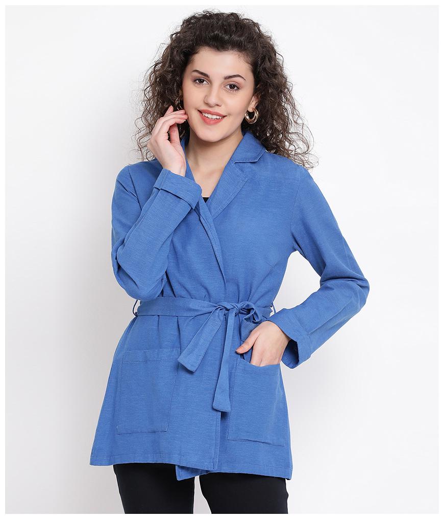 

Oxolloxo Women Summer jacket - Blue