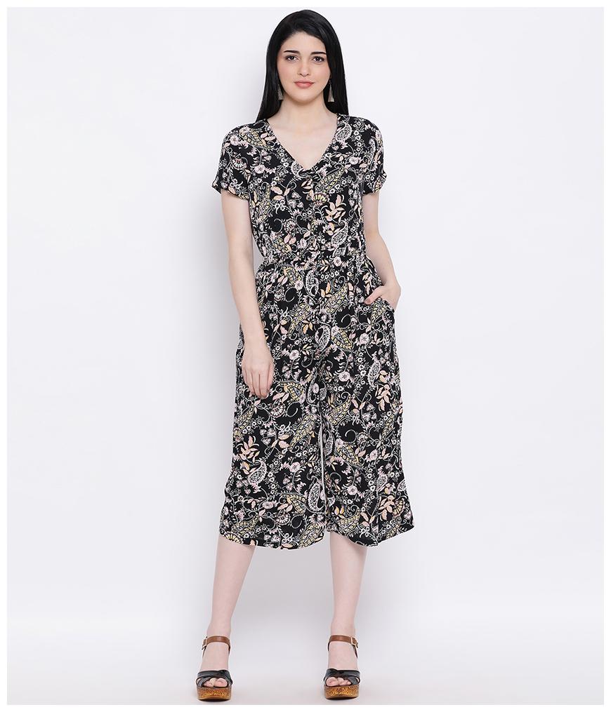 

Oxolloxo Floral Jumpsuit - Multi