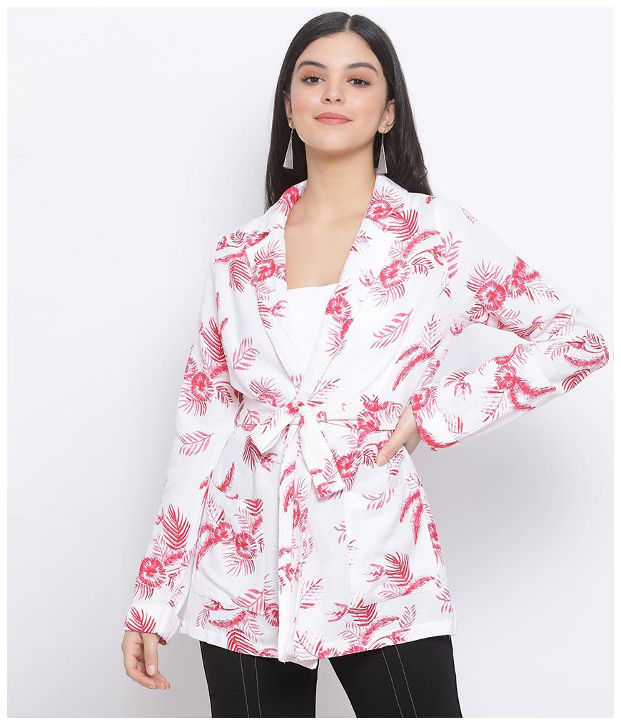 

Oxolloxo Women Shrug - White