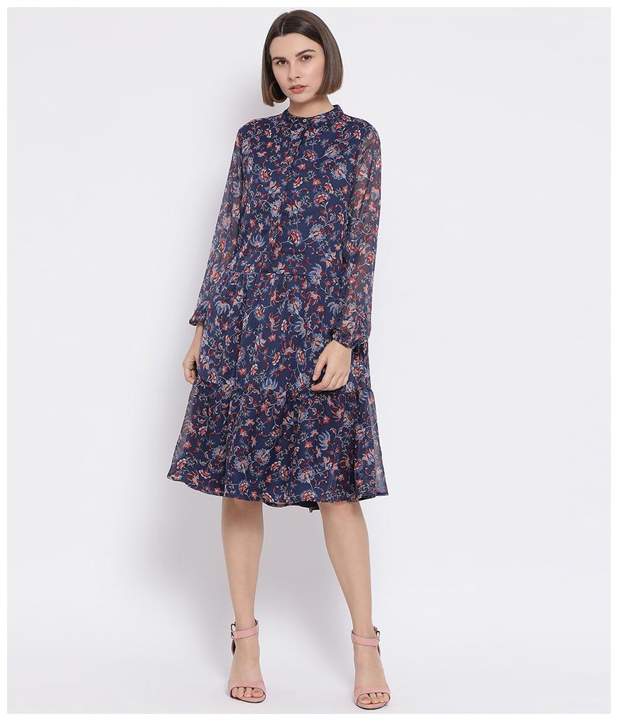 

Oxolloxo Womens Multi Polyester Floral Dress