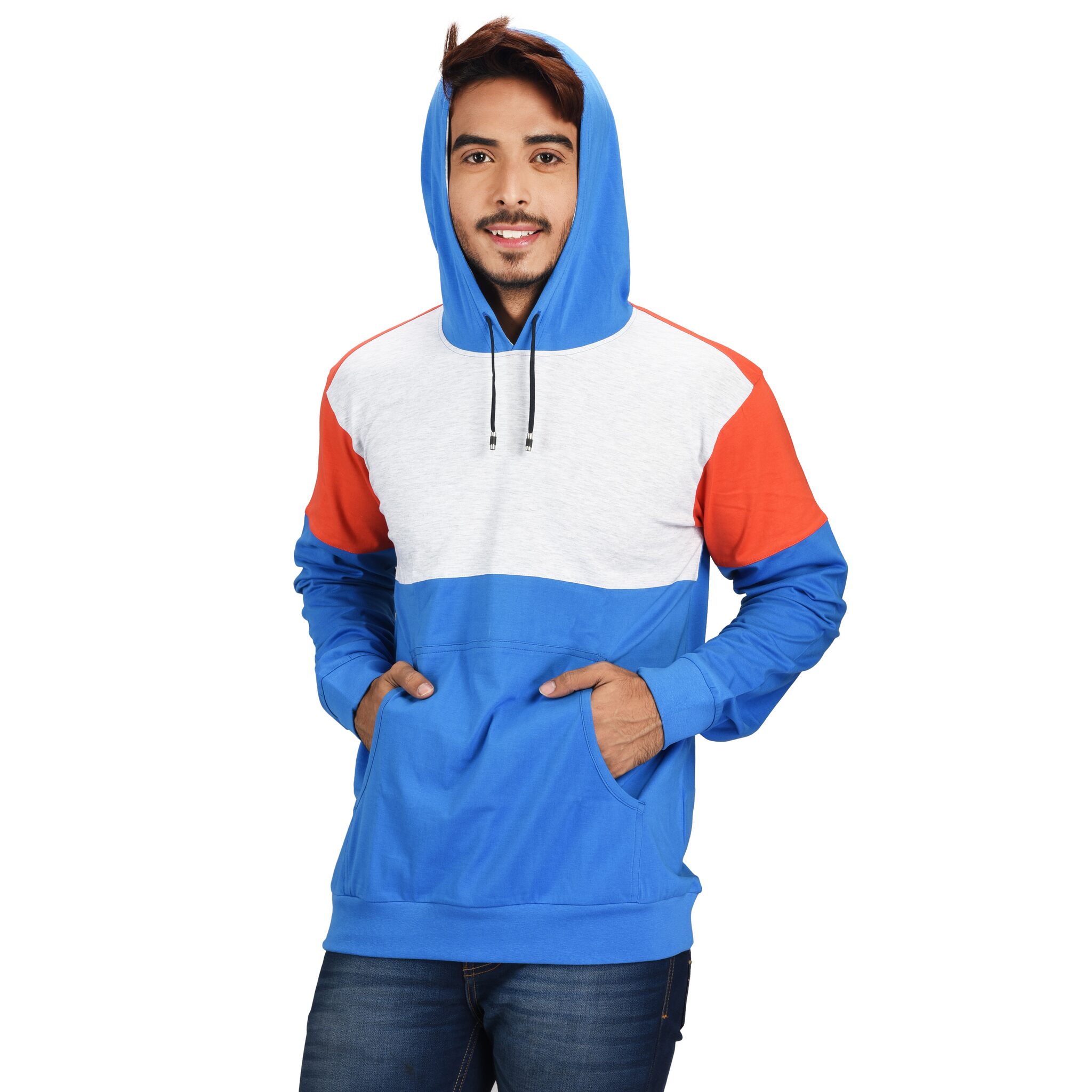 

Pacific Wear Men Multi Hooded Hoodie