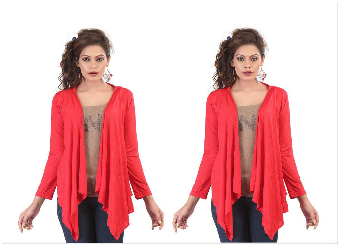

Bfly Women Shrug - Red