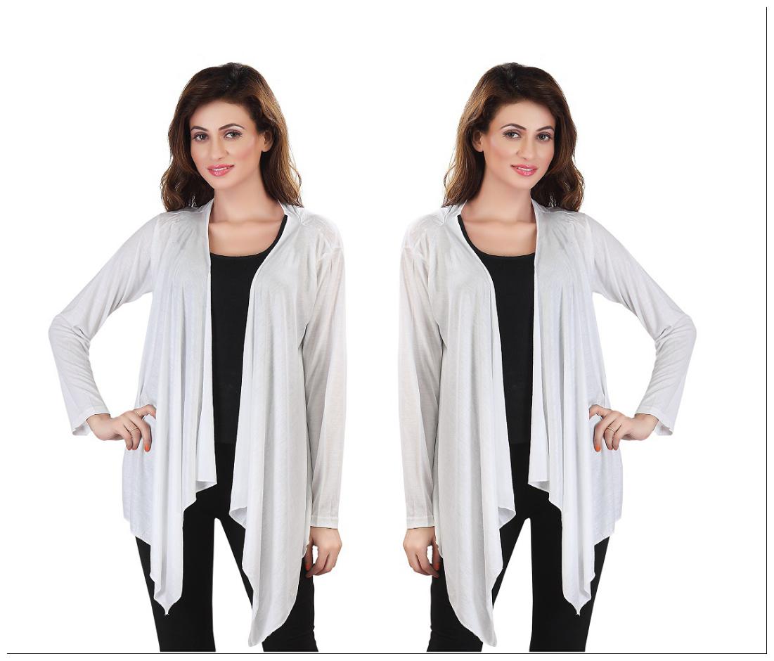 

Bfly Women Shrug - White