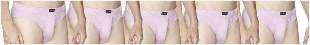 Semantic Solid Briefs - Pink ,Pack Of 5