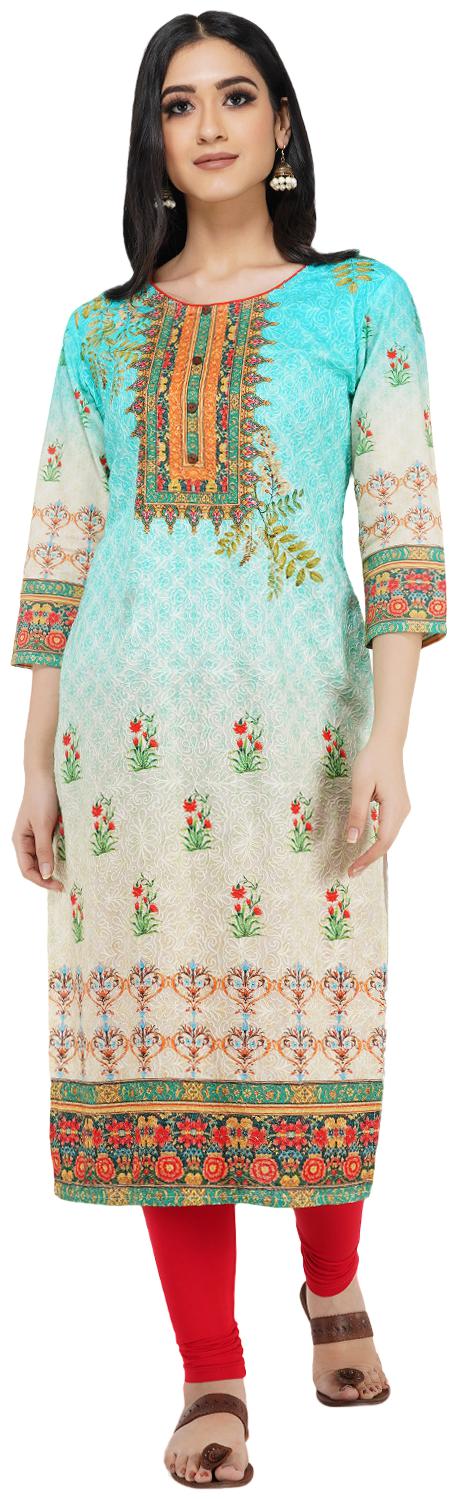 

Paislei Women Multi Floral Regular Kurti