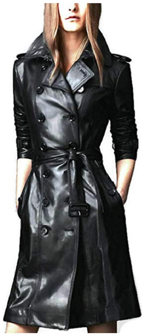 

PARE Women Solid Leather Jacket - Black