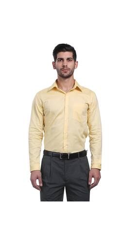 buy park avenue men yellow slim fit shirts online at low park avenue shirt size chart