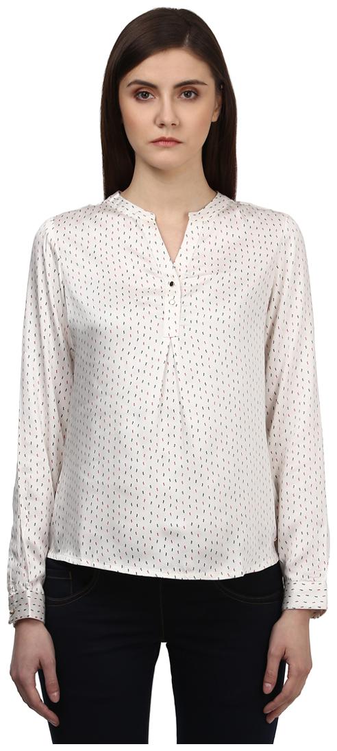 

Park Avenue Women Solid Regular top - White